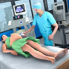 Взломанная Pregnant Games Mommy Simulator  [МОД Unlimited Money] - стабильная версия apk на Андроид