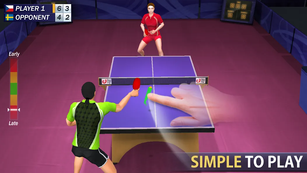 Table Tennis  [МОД Menu] Screenshot 1