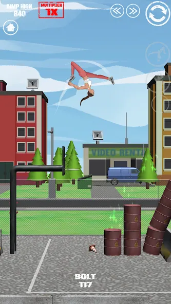 SWAGFLIP - Parkour Origins (СВАГФЛИП)  [МОД Unlocked] Screenshot 3