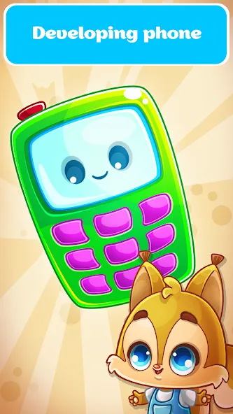 Babyphone game Numbers Animals  [МОД Все открыто] Screenshot 1