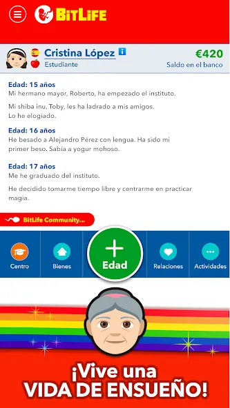 BitLife Español  [МОД Бесконечные монеты] Screenshot 4