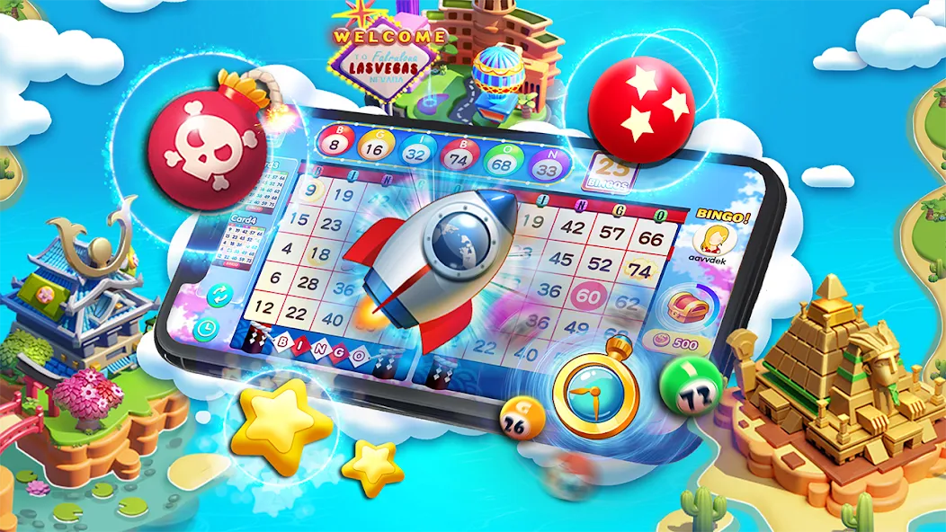 Bingo Lucky: Play Bingo Games (Бинго Лаки)  [МОД Все открыто] Screenshot 3