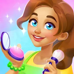 Взломанная Makeover Salon: Beauty Mania (Маковер Салон)  [МОД Все открыто] - последняя версия apk на Андроид