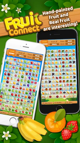 Fruit Connect (Фрукт Коннект)  [МОД Много денег] Screenshot 1