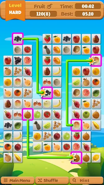 Fruit Connect (Фрукт Коннект)  [МОД Много денег] Screenshot 2