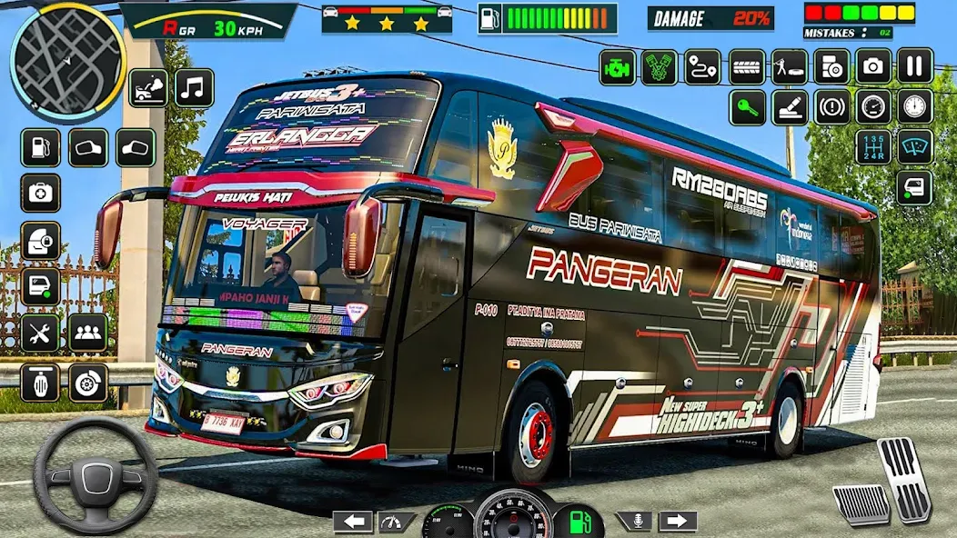 Public Coach Bus Driving Game (Паблик Коуч Бас Драйвинг Гейм)  [МОД Все открыто] Screenshot 3