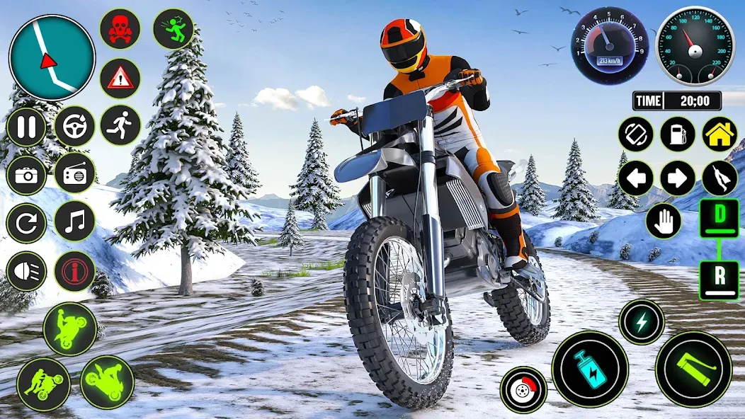 GT Bike Racing Game Moto Stunt (ДжиТи Байк Рейсинг Гейм Мото Стант)  [МОД Все открыто] Screenshot 3