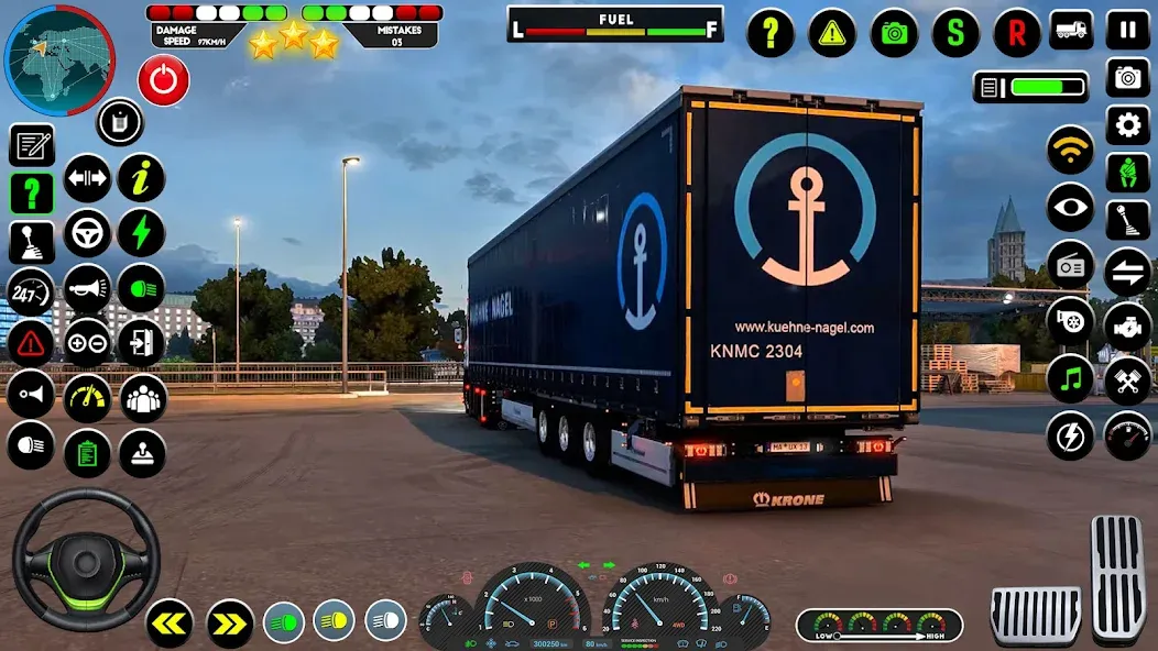 Truck Driving Euro Truck Game  [МОД Unlocked] Screenshot 3