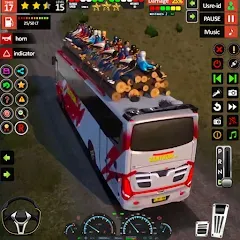 Взломанная City Bus Driving: Bus Games 3D  [МОД Menu] - полная версия apk на Андроид