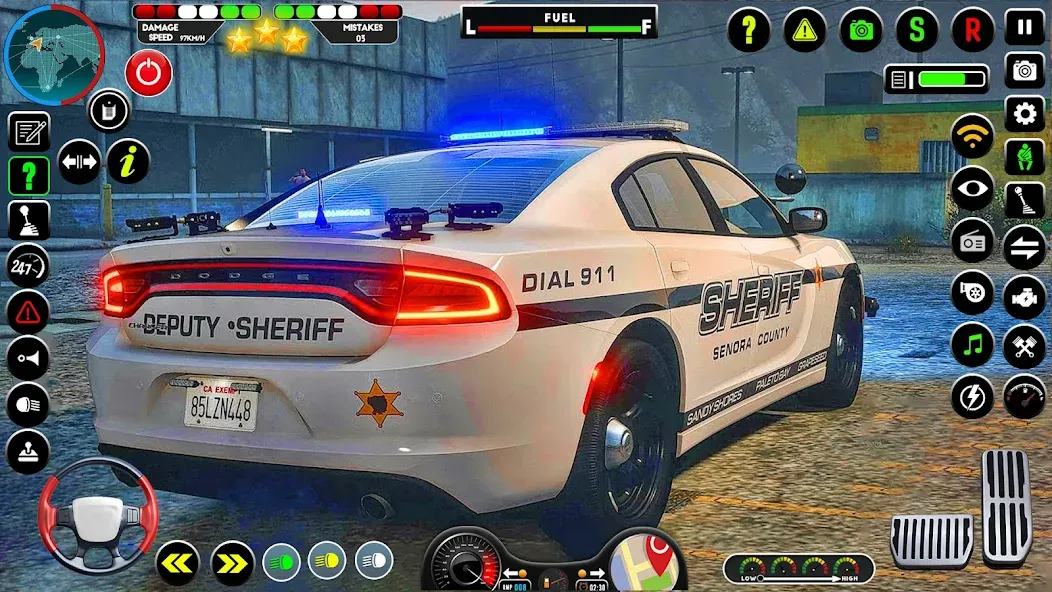 NYPD Police Car Parking Game  [МОД Все открыто] Screenshot 3