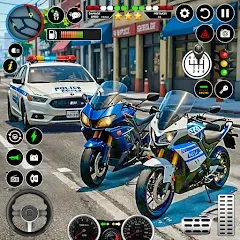 Взлом NYPD Police Car Parking Game  [МОД Все открыто] - стабильная версия apk на Андроид