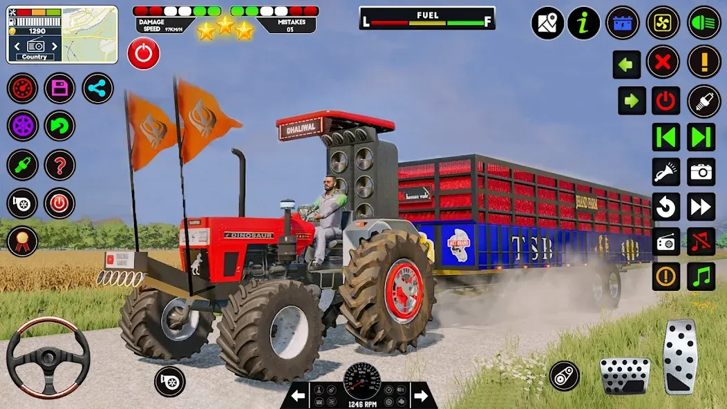 Tractor Driving - Tractor Game  [МОД Mega Pack] Screenshot 1