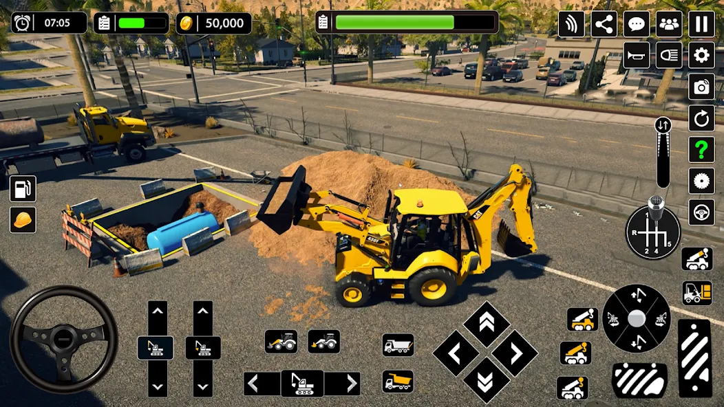 Snow Offroad Construction Game  [МОД Menu] Screenshot 3