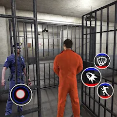 Взлом Prison Escape- Jail Break Game (Побег из тюрьмы 3D)  [МОД Много денег] - полная версия apk на Андроид