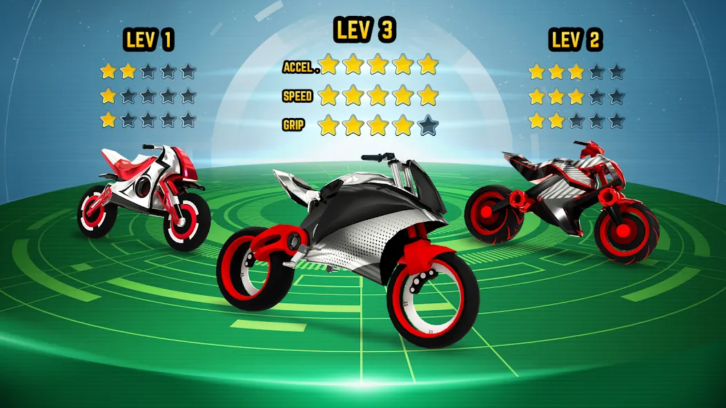 Gravity Rider: Space Bike Race (Гравити Райдер)  [МОД Бесконечные монеты] Screenshot 5