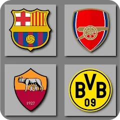 Взломанная Guess the Soccer Logo Quiz  [МОД Unlimited Money] - полная версия apk на Андроид