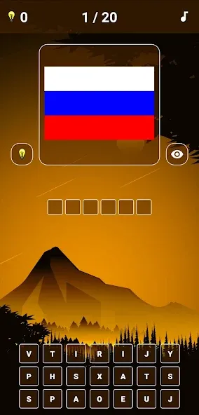 Geography Quiz - World Flags 1  [МОД Бесконечные монеты] Screenshot 2