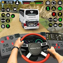 Скачать взлом Bus Simulator 2023 - City Bus  [МОД Много монет] - последняя версия apk на Андроид