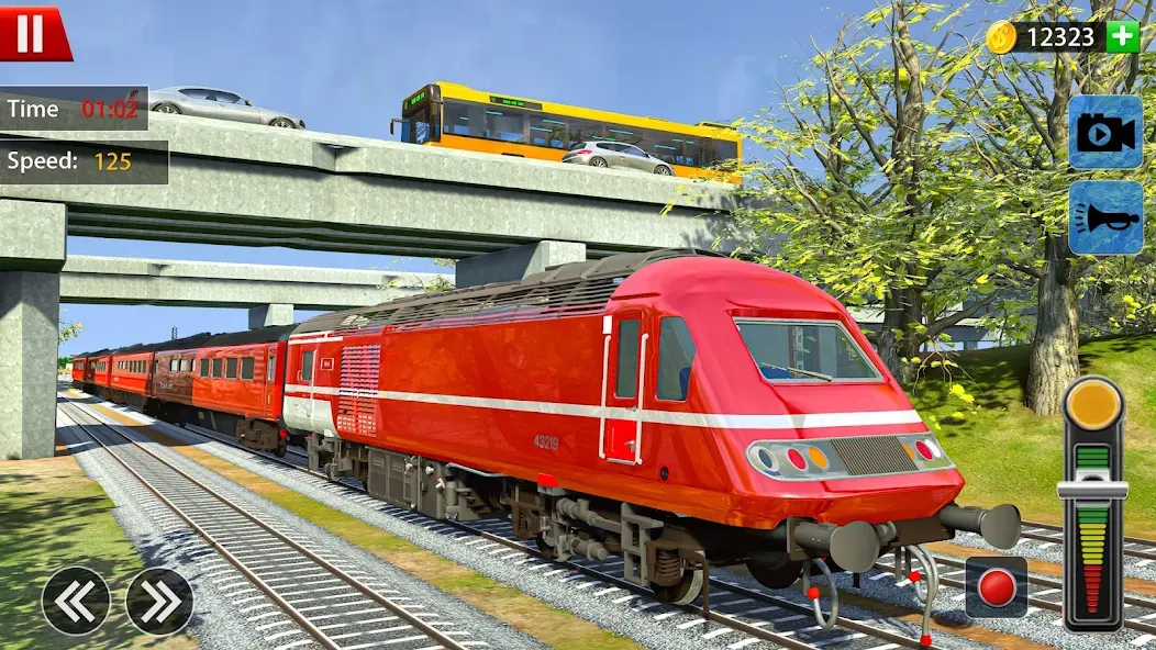 Train Driver Simulator Game  [МОД Меню] Screenshot 1