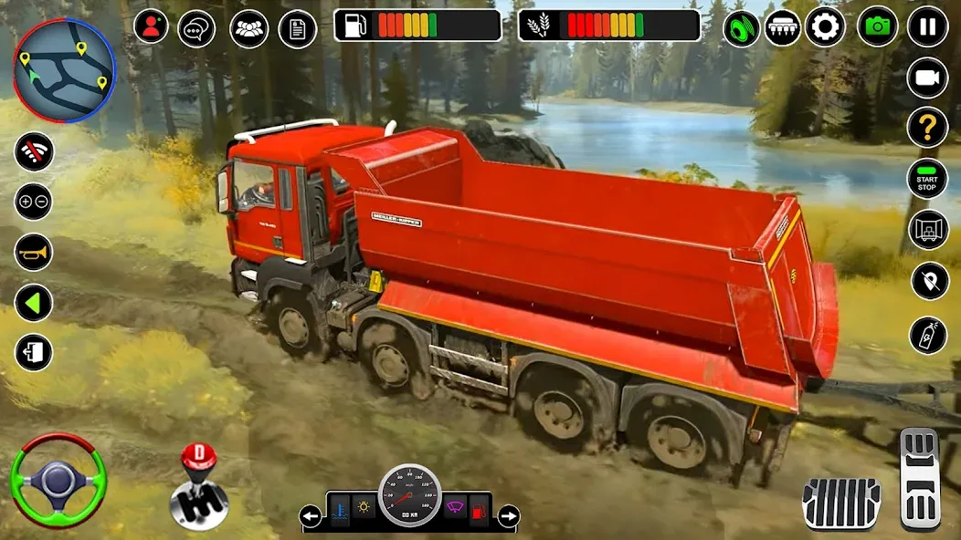 Offroad Mud Truck Simulator 3D  [МОД Бесконечные деньги] Screenshot 4