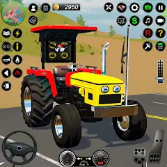 Взломанная Real Farmer Tractor Drive Game (Фармер Трактор 3Д Фермерские Игры)  [МОД Бесконечные деньги] - последняя версия apk на Андроид