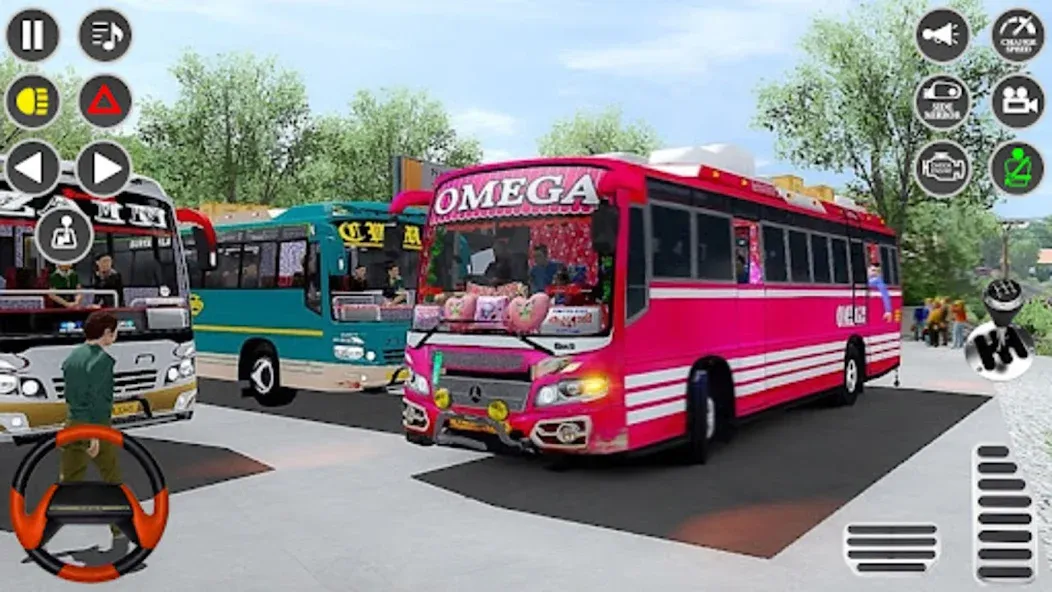 Real Passenger Bus Driving Sim  [МОД Unlocked] Screenshot 5