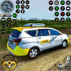 Взломанная City Taxi Games Taxi Simulator (Русские такси игры на автомобилях)  [МОД Unlocked] - последняя версия apk на Андроид