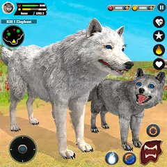 Взлом Wild Wolf Simulator Games  [МОД Unlocked] - стабильная версия apk на Андроид