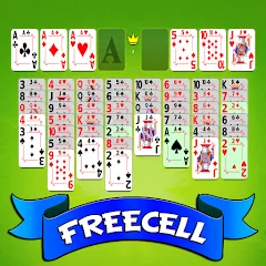 Взлом FreeCell Solitaire - Card Game  [МОД Бесконечные деньги] - стабильная версия apk на Андроид