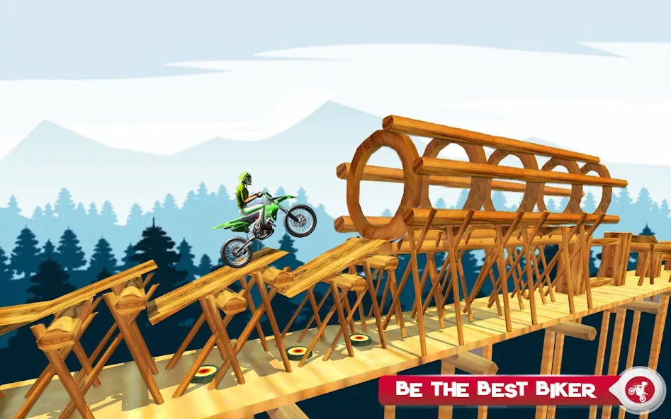 Motor Bike Stunt Racing Games (Мотор Байк Стант Гонки Игры)  [МОД Меню] Screenshot 5