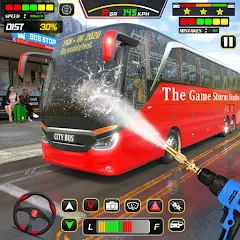 Скачать взломанную City Bus Simulator Bus Games (Сити Бас Симулятор Бас Игры)  [МОД Unlocked] - последняя версия apk на Андроид