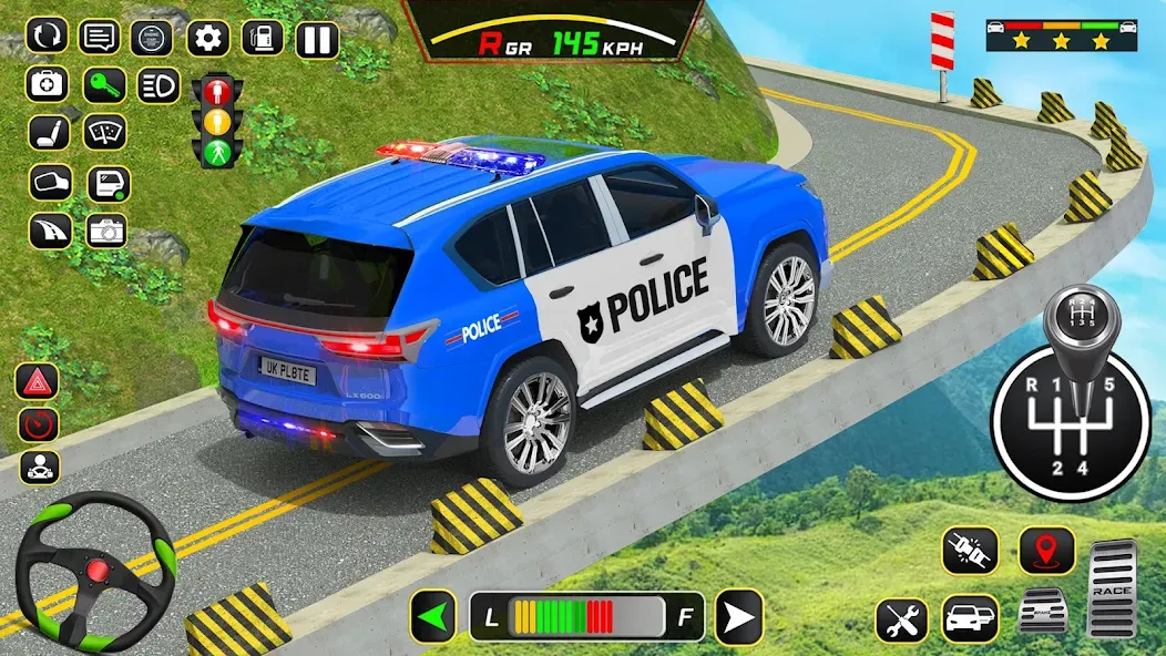 Police Car Driving School Game (Полицейская школа вождения автомобилей)  [МОД Mega Pack] Screenshot 3