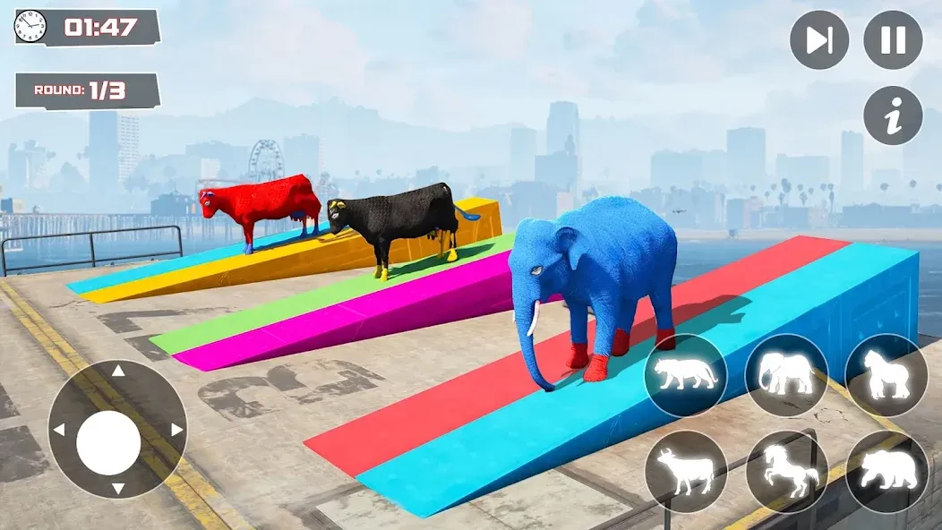 GT Animal 3D: Racing Game (Анимал Симулятор 3D)  [МОД Меню] Screenshot 2