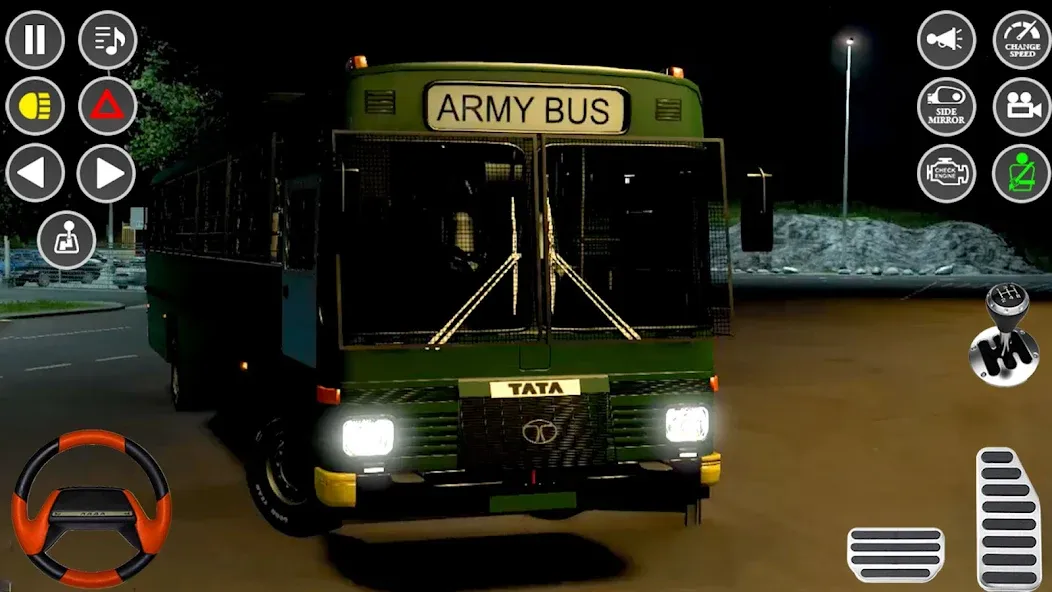 US Military Coach Simulator 3D  [МОД Бесконечные монеты] Screenshot 1