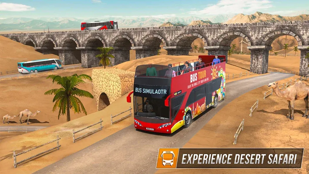 Modern Bus Simulator: Bus Game  [МОД Бесконечные деньги] Screenshot 4