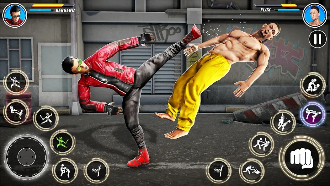 Kung Fu karate: Fighting Games  [МОД Menu] Screenshot 1