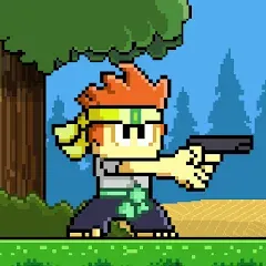 Скачать взломанную Dan the Man: Action Platformer (Дэн зе Мэн)  [МОД Бесконечные монеты] - стабильная версия apk на Андроид