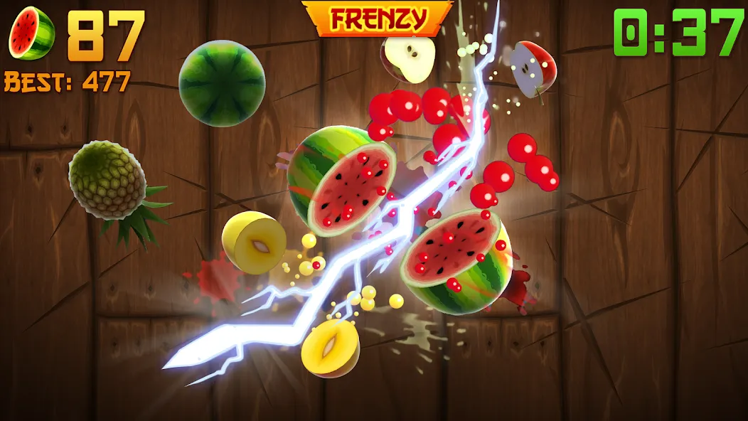 Fruit Ninja® (Фрут Ниндзя)  [МОД Бесконечные монеты] Screenshot 1