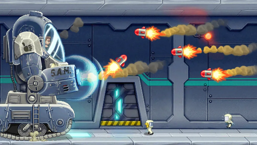 Jetpack Joyride (Джетпак Джойрайд)  [МОД Unlimited Money] Screenshot 4