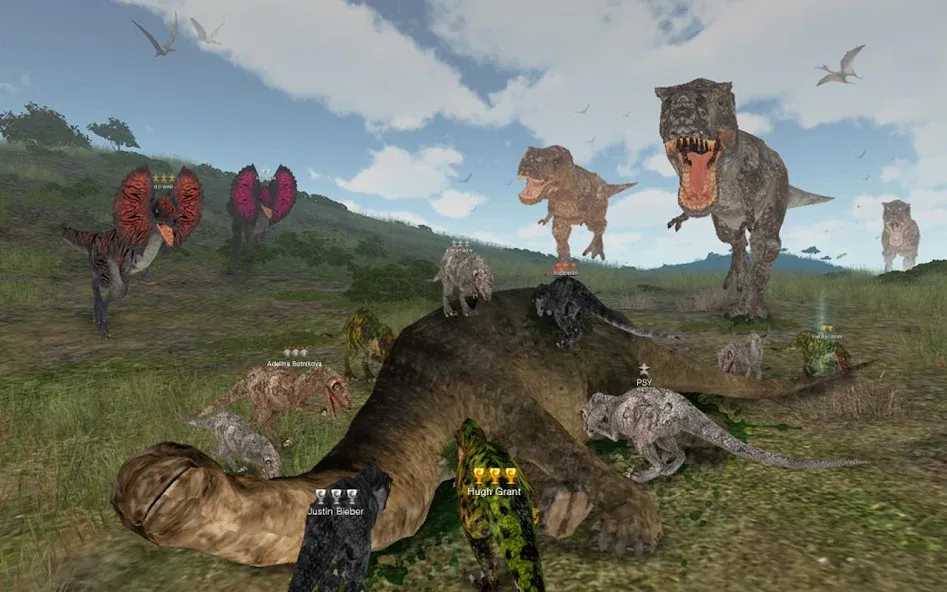 Dinos Online (Динос Онлайн)  [МОД Unlocked] Screenshot 2