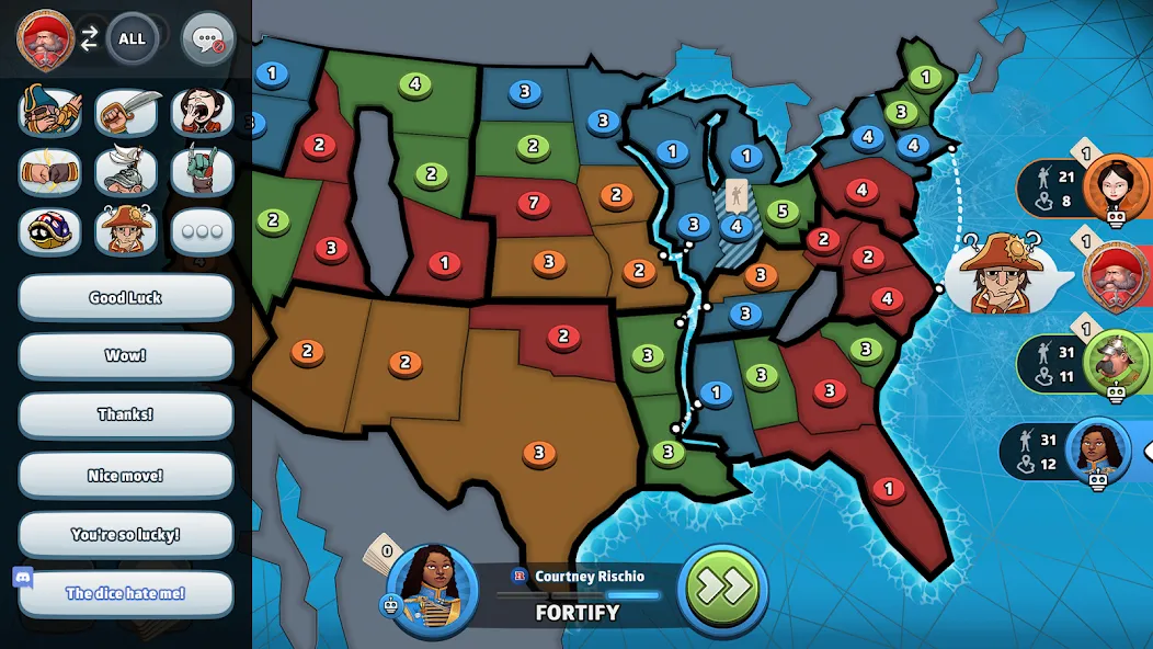 RISK: Global Domination (РИСК)  [МОД Много монет] Screenshot 3