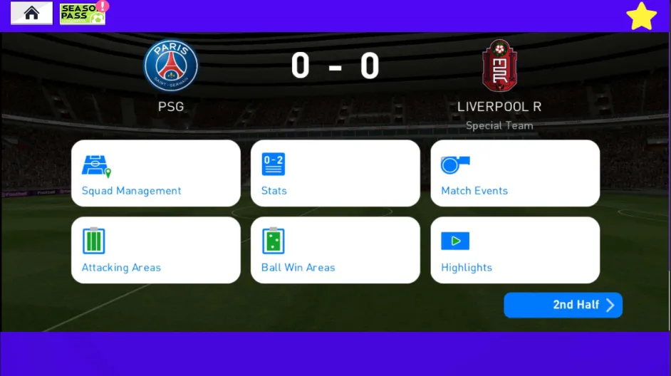 PESfOOTBALL MOBILE 2023 (ПЕСФУТБОЛ МОБИЛЬНАЯ 2023)  [МОД Меню] Screenshot 2