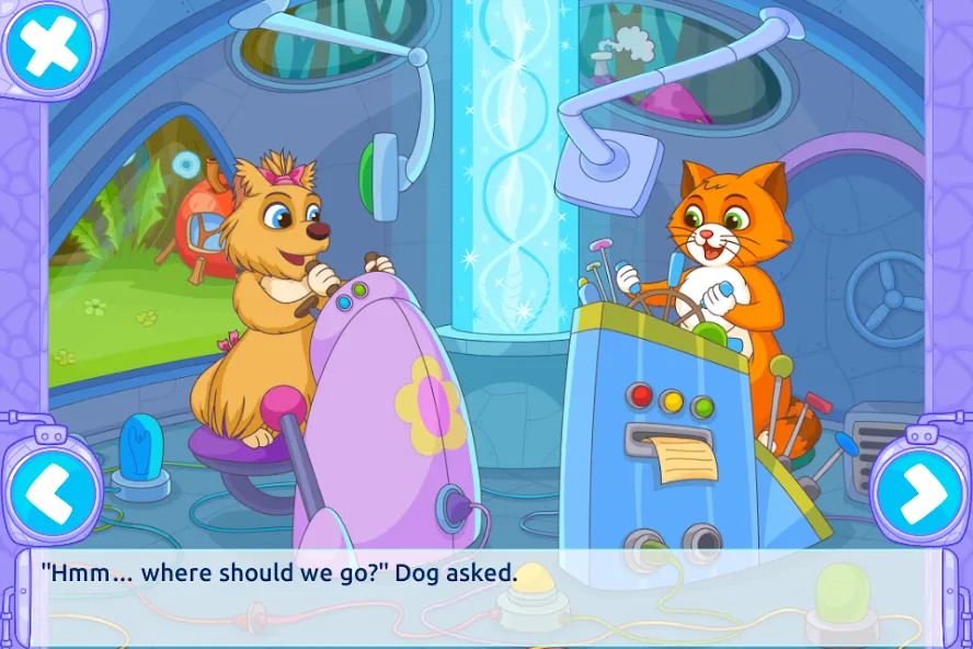 Cat & Dog Story Adventure Game  [МОД Unlimited Money] Screenshot 1