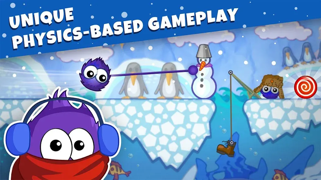 Catch the Candy: Winter Story!  [МОД Menu] Screenshot 2