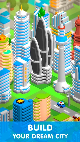 Tap Tap: Idle City Builder Sim  [МОД Все открыто] Screenshot 1