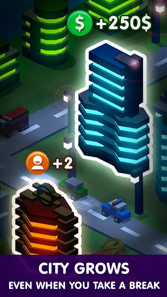 Tap Tap: Idle City Builder Sim  [МОД Все открыто] Screenshot 3