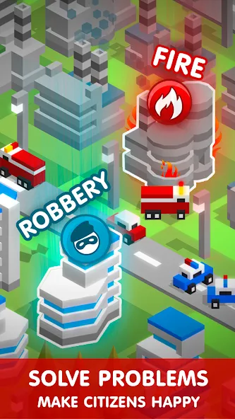Tap Tap: Idle City Builder Sim  [МОД Все открыто] Screenshot 4