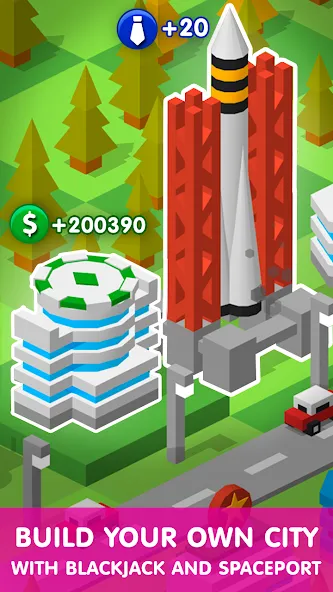 Tap Tap: Idle City Builder Sim  [МОД Все открыто] Screenshot 5