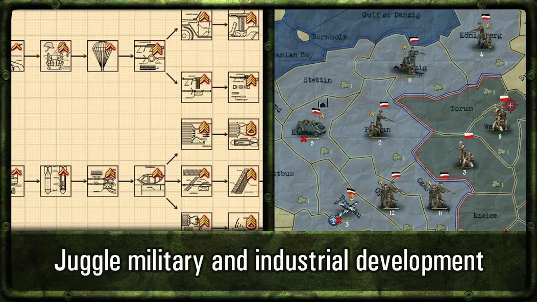 Strategy & Tactics: WW2  [МОД Бесконечные монеты] Screenshot 4