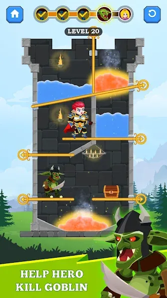 Hero Rescue (Герой Спасения)  [МОД Unlimited Money] Screenshot 2